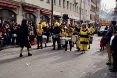 Drumadama beim Umzug der Damischen Ritter