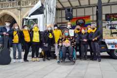 Randgruppenkrawall: Demo für Behindertenrechte